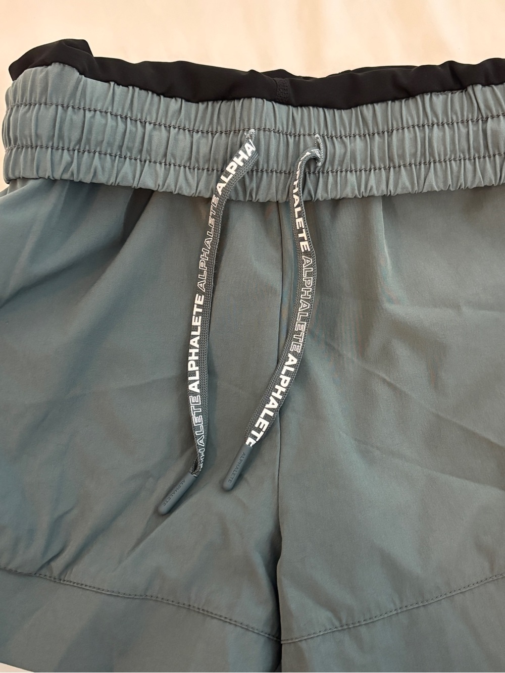 Alphalete Dark Green Women’s Running Shorts - Picture 5 of 6